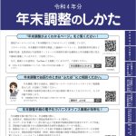 年末調整　確定申告