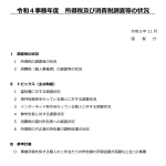 令和4年事務年度　所得税及び消費税調査等の状況