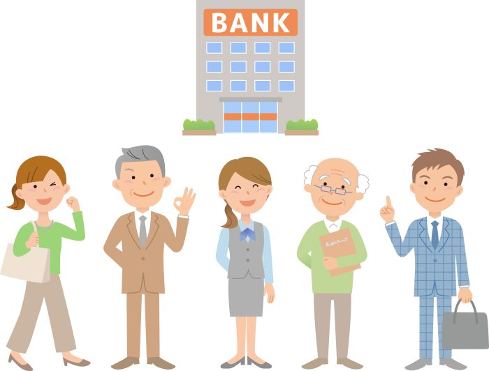 銀行　Bank