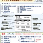 インボイス　チェックシート