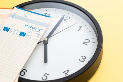 欠勤　タイムカード　給与控除
